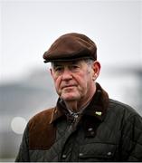 11 March 2024; Horse owner JP McManus on the gallops ahead of the Cheltenham Racing Festival at Prestbury Park in Cheltenham, England. Photo by David Fitzgerald/Sportsfile