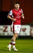 8 March 2024; Joe Redmond of St Patrick's Athletic during the SSE Airtricity Men's Premier Division match between St Patrick's Athletic and Dundalk at Richmond Park in Dublin. Photo by Piaras Ó Mídheach/Sportsfile