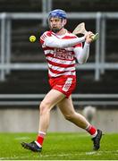 10 March 2024; Cork goalkeeper Patrick Collins during the Allianz Hurling League Division 1 Group A match between Offaly and Cork at Glenisk O'Connor Park in Tullamore, Offaly. Photo by Tyler Miller/Sportsfile
