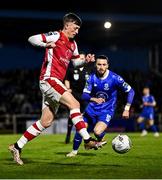 4 March 2024; Chris Forrester of St Patrick's Athletic during the SSE Airtricity Men's Premier Division match between Waterford and St Patrick's Athletic at the Regional Sports Centre in Waterford. Photo by Piaras Ó Mídheach/Sportsfile