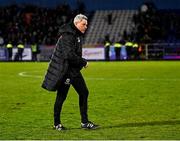 4 March 2024; Waterford manager Keith Long after the SSE Airtricity Men's Premier Division match between Waterford and St Patrick's Athletic at the Regional Sports Centre in Waterford. Photo by Piaras Ó Mídheach/Sportsfile