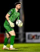 4 March 2024; Waterford goalkeeper Sam Sargeant during the SSE Airtricity Men's Premier Division match between Waterford and St Patrick's Athletic at the Regional Sports Centre in Waterford. Photo by Piaras Ó Mídheach/Sportsfile