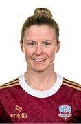 6 March 2024; Lynsey McKey during a Galway United FC squad portrait session at The Galmont Hotel in Galway. Photo by Seb Daly/Sportsfile