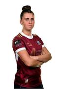 6 March 2024; Jenna Slattery during a Galway United FC squad portrait session at The Galmont Hotel in Galway. Photo by Seb Daly/Sportsfile