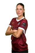 6 March 2024; Kate Thompson during a Galway United FC squad portrait session at The Galmont Hotel in Galway. Photo by Seb Daly/Sportsfile