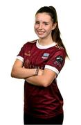 6 March 2024; Emma Duffy during a Galway United FC squad portrait session at The Galmont Hotel in Galway. Photo by Seb Daly/Sportsfile