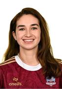 6 March 2024; Isabella Beletic during a Galway United FC squad portrait session at The Galmont Hotel in Galway. Photo by Seb Daly/Sportsfile