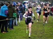 9 March 2024; Conor Looney of PBC Cork, competes in the junior boys 3500m during the 123.ie All Ireland Schools Cross Country Championships at Tymon Park in Tallaght, Dublin. Photo by Sam Barnes/Sportsfile