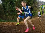 9 March 2024; Ciarán Considine of Seamount College Kinvara, Galway, competes in the junior boys 3500m during the 123.ie All Ireland Schools Cross Country Championships at Tymon Park in Tallaght, Dublin. Photo by Sam Barnes/Sportsfile
