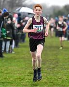 9 March 2024; Robert Coogan of Kilkenny CBS, competes in the junior boys 3500m during the 123.ie All Ireland Schools Cross Country Championships at Tymon Park in Tallaght, Dublin. Photo by Sam Barnes/Sportsfile
