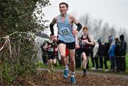 9 March 2024; Jack Donnelly of St Michaels Enniskillen, Fermanagh, competes in the junior boys 3500m during the 123.ie All Ireland Schools Cross Country Championships at Tymon Park in Tallaght, Dublin. Photo by Sam Barnes/Sportsfile