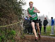 9 March 2024; Finn Diver of St Malachy's College, competes in the senior boys 6000m during the 123.ie All Ireland Schools Cross Country Championships at Tymon Park in Tallaght, Dublin. Photo by Sam Barnes/Sportsfile