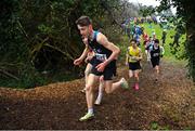 9 March 2024; Daire Mathews of St. Mary's College, competes in the inter boys 5000m during the 123.ie All Ireland Schools Cross Country Championships at Tymon Park in Tallaght, Dublin. Photo by Sam Barnes/Sportsfile