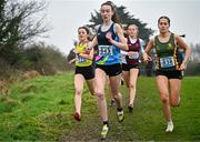 9 March 2024; Eimear McCarroll of Loreto Omagh, Tyrone, competes in the senior girls 3500m during the 123.ie All Ireland Schools Cross Country Championships at Tymon Park in Tallaght, Dublin. Photo by Sam Barnes/Sportsfile