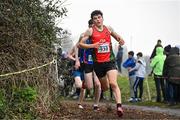 9 March 2024; Robert Troy of Charleville CBS competes in the senior boys 6000m during the 123.ie All Ireland Schools Cross Country Championships at Tymon Park in Tallaght, Dublin. Photo by Sam Barnes/Sportsfile