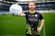 12 March 2024; John West Féile Ambassador and Derry footballer Conor Glass during the launch of the John West Féile 2024 at Croke Park in Dublin. Photo by Ramsey Cardy/Sportsfile