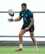 12 March 2024; Jordan Larmour during an Ireland rugby squad training session at the IRFU High Performance Centre at the Sports Ireland Campus in Dublin. Photo by Brendan Moran/Sportsfile