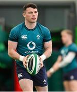 12 March 2024; Calvin Nash during an Ireland rugby squad training session at the IRFU High Performance Centre at the Sports Ireland Campus in Dublin. Photo by Brendan Moran/Sportsfile