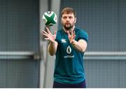 12 March 2024; Iain Henderson during an Ireland rugby squad training session at the IRFU High Performance Centre at the Sports Ireland Campus in Dublin. Photo by Brendan Moran/Sportsfile
