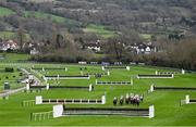 12 March 2024; A general view during the Ultima Handicap Chase on day one of the Cheltenham Racing Festival at Prestbury Park in Cheltenham, England. Photo by David Fitzgerald/Sportsfile