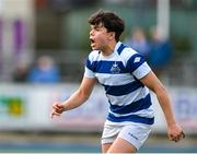 12 March 2024; Donnacha Murray of Blackrock College during the Bank of Ireland Schools Junior Cup semi-final match between Blackrock College and Terenure College at Energia Park in Dublin. Photo by Sam Barnes/Sportsfile