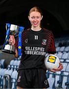 13 March 2024; In attendance at the Lidl All-Ireland Post-Primary Schools Finals Captains day at Croke Park in Dublin is senior B finalist Ciara Brennan of St Attracta's Community School Tubbercurry, Sligo. The 2024 Finals will be contested at Senior and Junior levels, with three finals in each grade. All three Lidl All-Ireland PPS Senior Finals will be live-streamed. Photo by Brendan Moran/Sportsfile