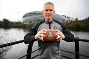 13 March 2024; Florida State University Head Coach Mike Norvell at Aviva Stadium Dublin as tickets for the 2024 Aer Lingus College Football Classic between Georgia Tech and Florida State University are released on sale tomorrow, March 14th at www.ticketmaster.ie/collegefootball. The fixture will take place at the Aviva Stadium, Dublin, on Saturday, 24th August 2024. Photo by Stephen McCarthy/Sportsfile