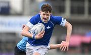 13 March 2024; Donal Manzor of St Mary’s College during the Bank of Ireland Schools Junior Cup semi-final match between St Michael's College and St Mary's College at Energia Park in Dublin. Photo by Daire Brennan/Sportsfile