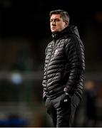 8 March 2024; Bohemians manager Declan Devine before the SSE Airtricity Men's Premier Division match between Bohemians and Shelbourne at Dalymount Park in Dublin. Photo by Stephen McCarthy/Sportsfile