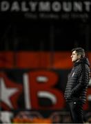 8 March 2024; Bohemians manager Declan Devine before the SSE Airtricity Men's Premier Division match between Bohemians and Shelbourne at Dalymount Park in Dublin. Photo by Stephen McCarthy/Sportsfile