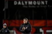 8 March 2024; Bohemians manager Declan Devine before the SSE Airtricity Men's Premier Division match between Bohemians and Shelbourne at Dalymount Park in Dublin. Photo by Stephen McCarthy/Sportsfile