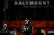 8 March 2024; Bohemians manager Declan Devine before the SSE Airtricity Men's Premier Division match between Bohemians and Shelbourne at Dalymount Park in Dublin. Photo by Stephen McCarthy/Sportsfile