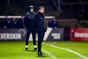 8 March 2024; Bohemians manager Declan Devine during the closing moments of the SSE Airtricity Men's Premier Division match between Bohemians and Shelbourne at Dalymount Park in Dublin. Photo by Stephen McCarthy/Sportsfile