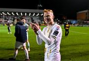 8 March 2024; Shane Farrell of Shelbourne after the SSE Airtricity Men's Premier Division match between Bohemians and Shelbourne at Dalymount Park in Dublin. Photo by Stephen McCarthy/Sportsfile