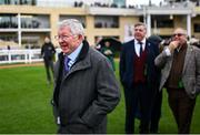 14 March 2024; Former Manchester United manager Sir Alex Ferguson and former England manager Sam Allardyce in the parade ring on day three of the Cheltenham Racing Festival at Prestbury Park in Cheltenham, England. Photo by David Fitzgerald/Sportsfile