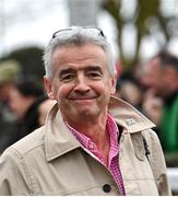 14 March 2024; CEO of Ryanair Michael O’Leary on day three of the Cheltenham Racing Festival at Prestbury Park in Cheltenham, England. Photo by David Fitzgerald/Sportsfile