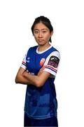 14 March 2024; Ayaka Ikeza during a Treaty United FC squad portrait session at UL North Campus in Limerick. Photo by Stephen McCarthy/Sportsfile