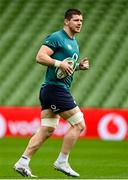 15 March 2024; Nick Timoney during an Ireland rugby captain's run at the Aviva Stadium in Dublin. Photo by Sam Barnes/Sportsfile