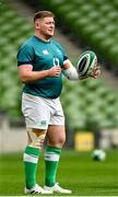 15 March 2024; Tadhg Furlong during an Ireland rugby captain's run at the Aviva Stadium in Dublin. Photo by Sam Barnes/Sportsfile