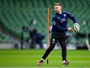 15 March 2024; Ben Healy during a Scotland rugby captain's run at the Aviva Stadium in Dublin. Photo by Sam Barnes/Sportsfile
