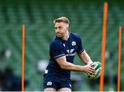 15 March 2024; Kyle Steyn during a Scotland rugby captain's run at the Aviva Stadium in Dublin. Photo by Sam Barnes/Sportsfile