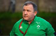15 March 2024; Ireland head coach Richie Murphy arrives before the U20 Six Nations Rugby Championship match between Ireland and Scotland at Virgin Media Park in Cork. Photo by Brendan Moran/Sportsfile