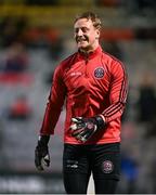 15 March 2024; Bohemians goalkeeper James Talbot before the SSE Airtricity Men's Premier Division match between Bohemians and Derry City at Dalymount Park in Dublin. Photo by Stephen McCarthy/Sportsfile