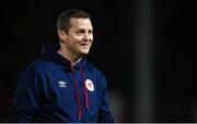 15 March 2024; St Patrick's Athletic manager Jon Daly before the SSE Airtricity Men's Premier Division match between St Patrick's Athletic and Shelbourne at Richmond Park in Dublin. Photo by Seb Daly/Sportsfile