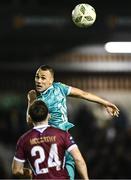 15 March 2024; Graham Burke of Shamrock Rovers during the SSE Airtricity Men's Premier Division match between Galway United and Shamrock Rovers at Eamonn Deacy Park in Galway. Photo by Piaras Ó Mídheach/Sportsfile