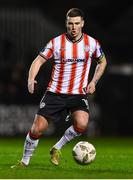15 March 2024; Patrick McEleney of Derry City during the SSE Airtricity Men's Premier Division match between Bohemians and Derry City at Dalymount Park in Dublin. Photo by Tyler Miller/Sportsfile