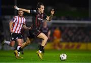 15 March 2024; Dylan Connolly of Bohemians during the SSE Airtricity Men's Premier Division match between Bohemians and Derry City at Dalymount Park in Dublin. Photo by Tyler Miller/Sportsfile