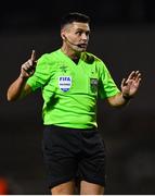 15 March 2024; Referee Rob Hennessy during the SSE Airtricity Men's Premier Division match between Bohemians and Derry City at Dalymount Park in Dublin. Photo by Tyler Miller/Sportsfile
