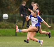 15 March 2024; Emma Stagg of Ballinrobe Community School during the Lidl All-Ireland Post Primary School Junior C Championship final match between St Marys, Macroom, Cork and Ballinrobe Community School, Mayo at the University of Limerick. Photo by Matt Browne/Sportsfile