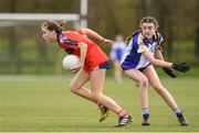 15 March 2024; Ruby Prendeville of St Marys during the Lidl All-Ireland Post Primary School Junior C Championship final match between St Marys, Macroom, Cork and Ballinrobe Community School, Mayo at the University of Limerick. Photo by Matt Browne/Sportsfile